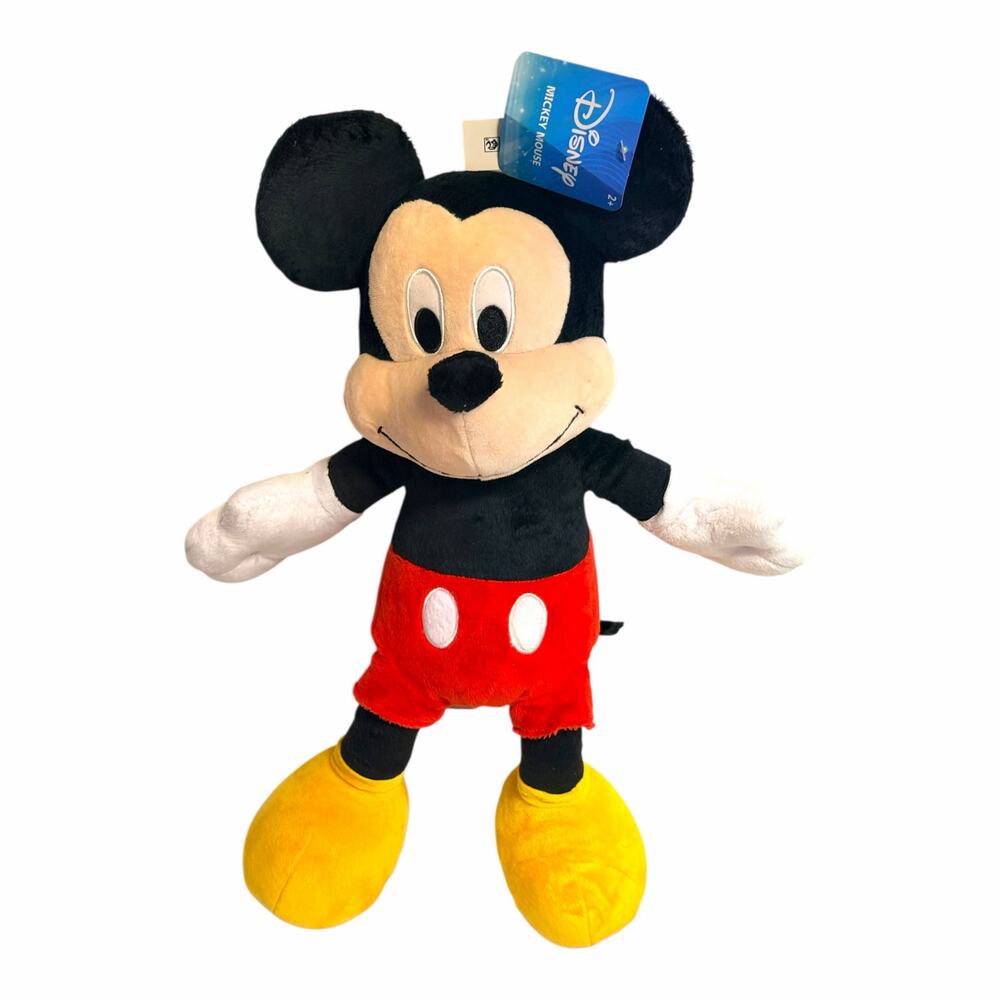 Mickey Mouse Plush 18 Inch Disney Stuffed Animal Large Mickey Plush Toy Classic